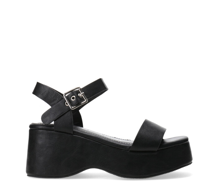 Sandalia KROVA con plataforma Black