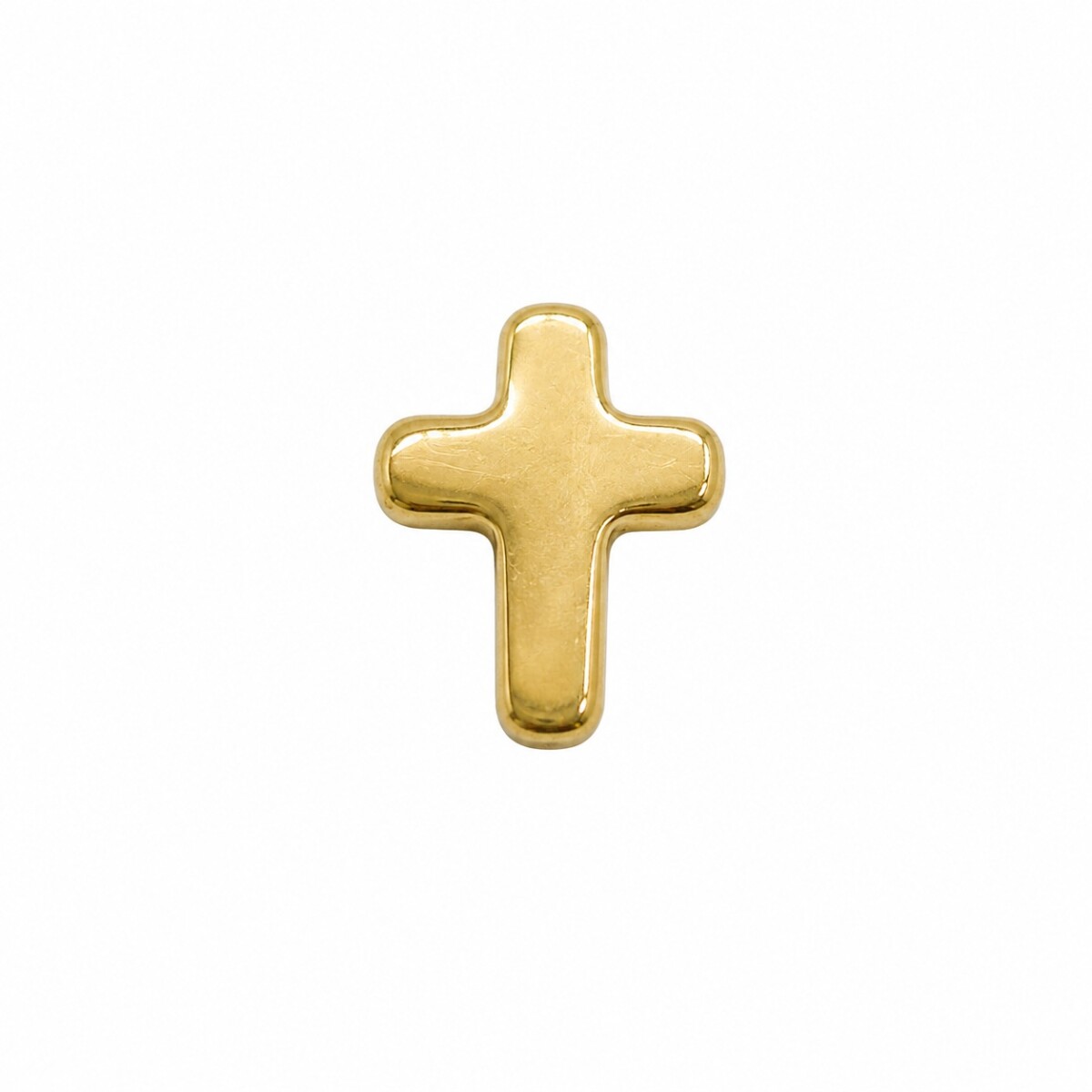Dije cruz- Oro Bajo - Sin Piedra- CP8004 - sinpiedra 