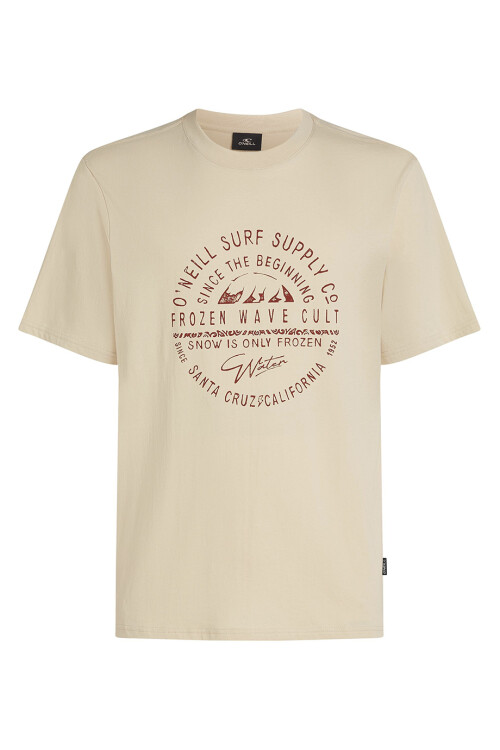 Remera O'Neill Chest Print - Beige Remera O'Neill Chest Print - Beige