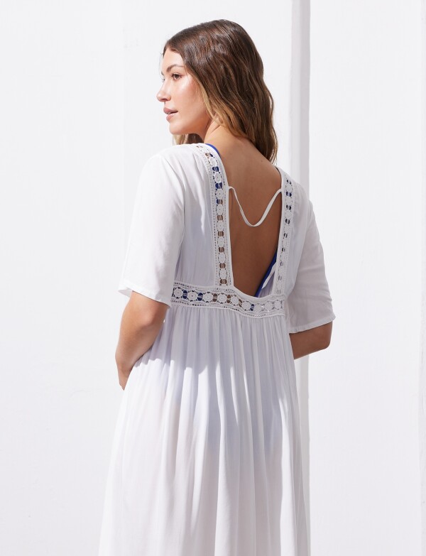 Kaftan Broderie CRUDO