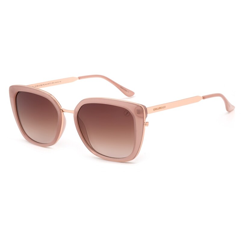 Lentes de Sol Chilli Beans Lieja Rosa