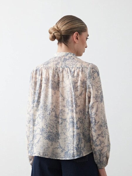 CAMISA D.CASSIN LIU AZU BEI