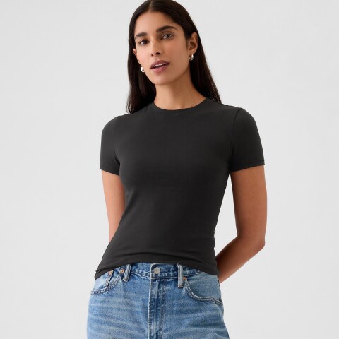 SS CLOSEKNIT CREW - 23 1/2 BLACK