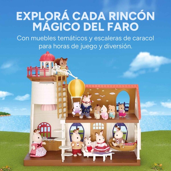 Sylvanian Families Casa Con Faro De Luz Accesorios Juguete Sylvanian Families Casa Con Faro De Luz Accesorios Juguete
