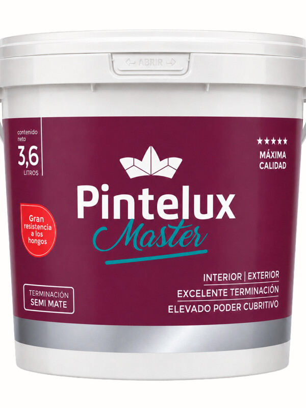 MASTER SUPER RESISTENTE SEMIMATE ANTIBACTERIAL 3.6 LT N/A