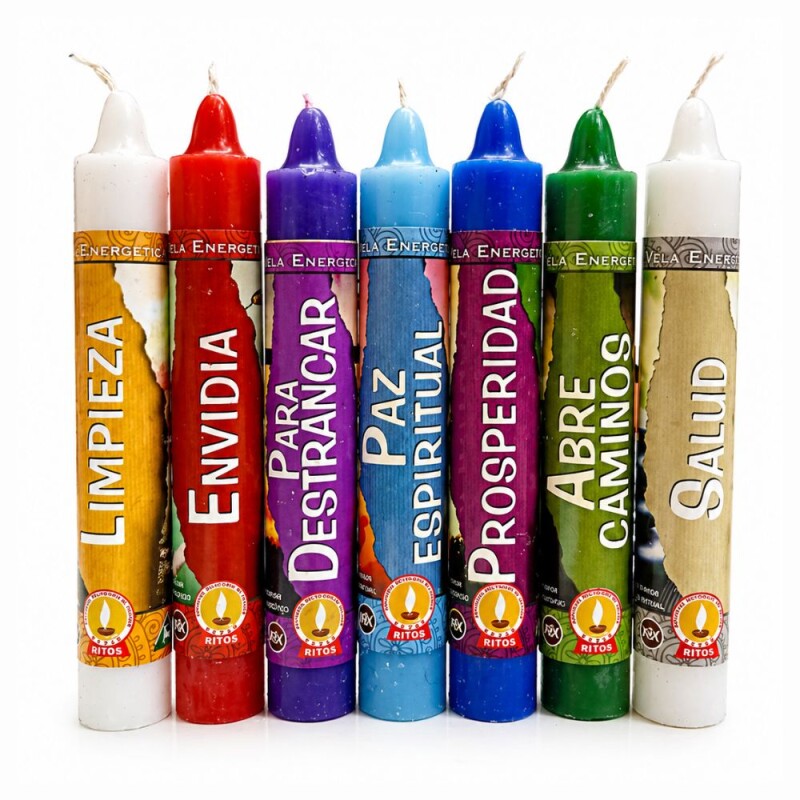VELAS ENERGÉTICAS X7 Limpieza Energetica