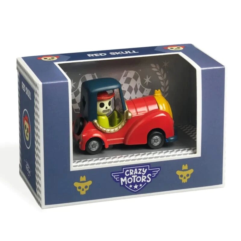 DJAUTO Autito Coleccionable - Red Skull