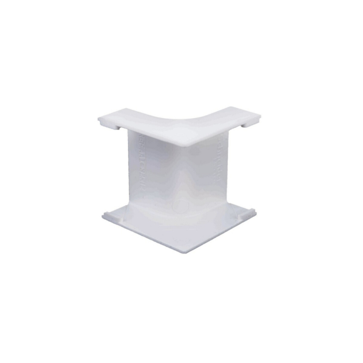 Codo plástico interno 20x12mm blanco - DX0414 