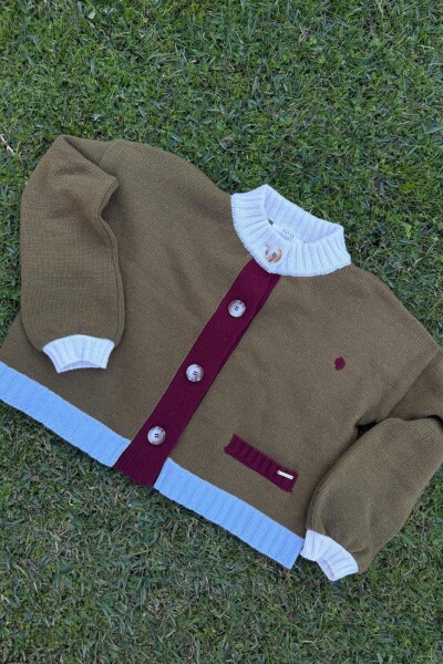 Cardigan Terro Pick Mix Verde