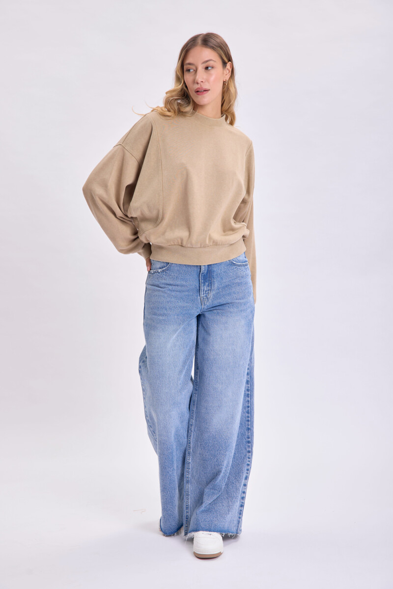 Pantalón jean extra wide Azul Medio