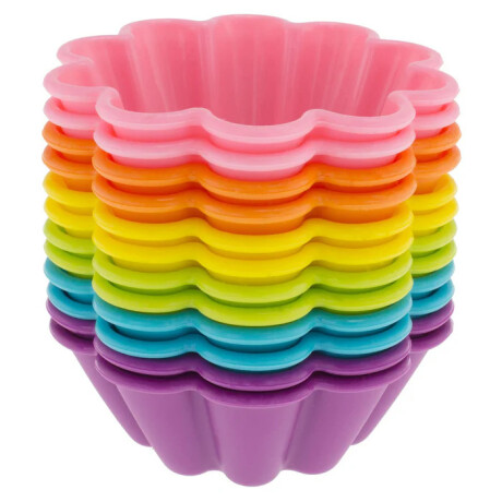 Molde silicona p/muffins x 12 unidades Molde silicona p/muffins x 12 unidades