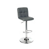 Taburete para bar tipo Sillon Lumax Odo Gris