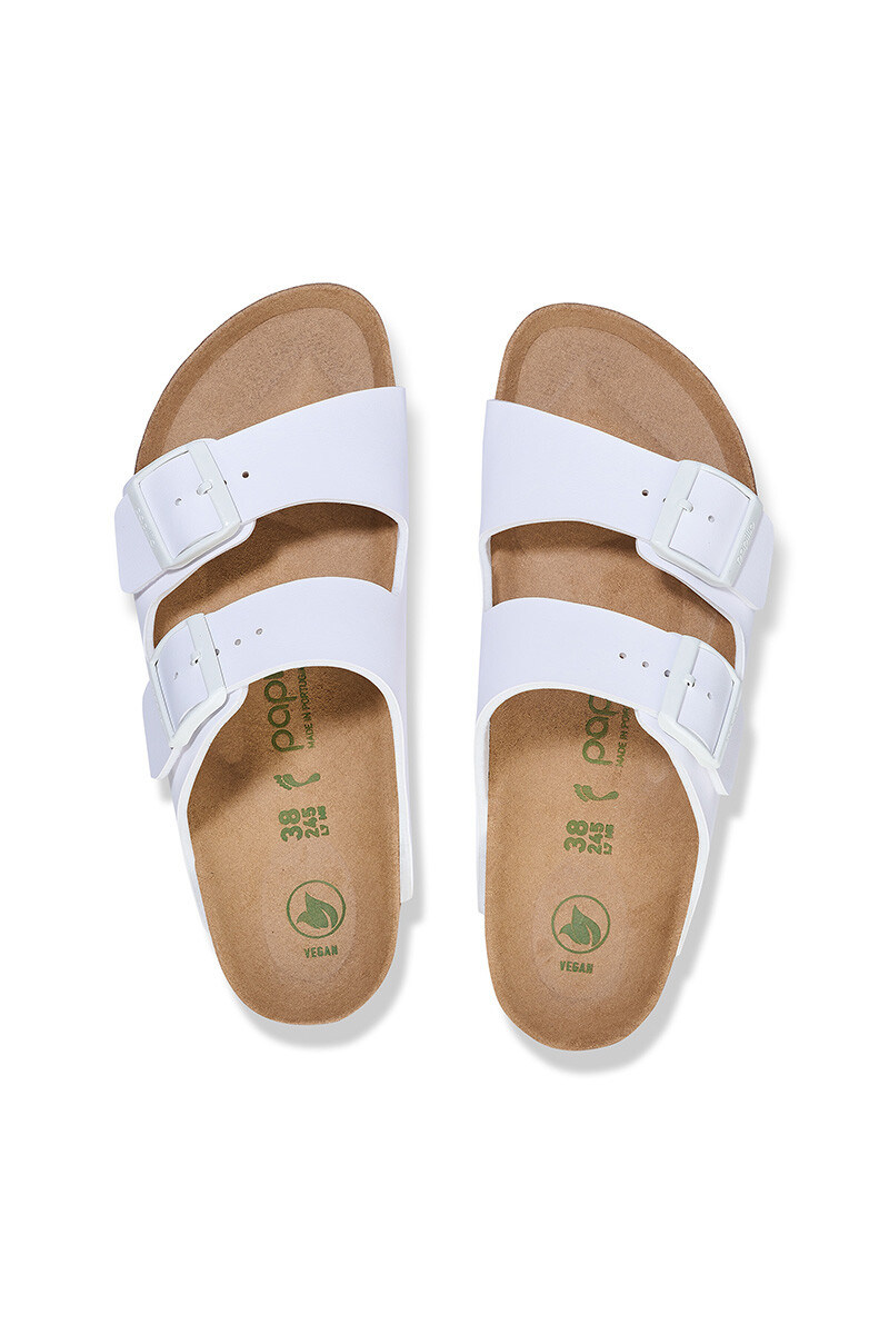 Sandalia Arizona Platform Flex Bf - Estrecho White
