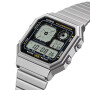 Reloj CASIO RETRO A130WE-1ADF en Acero Plateado Esfera 40mm 0