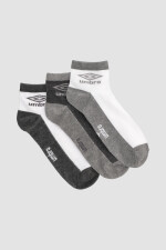 Media corta deportiva umbro pack x3 Variante 38