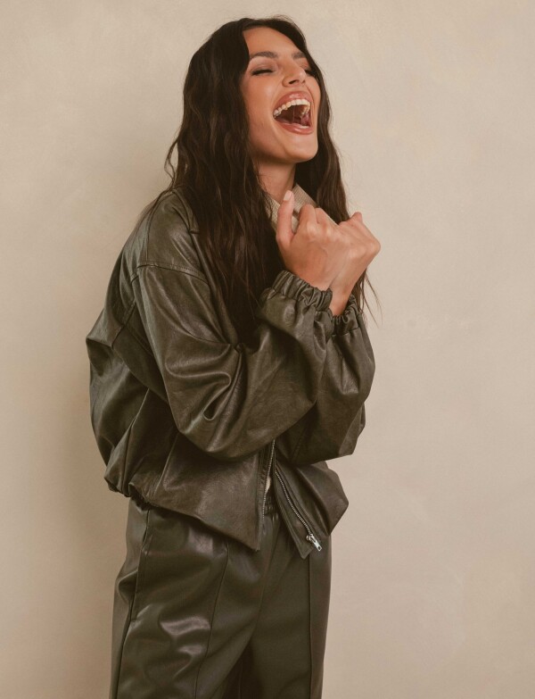 Campera Bomber VERDE