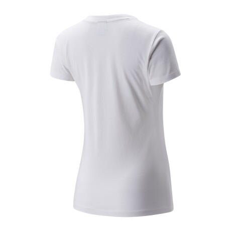 Remera New Balance de Dama - ESSENTIALS ATHLETIC-WT13507WT WHITE