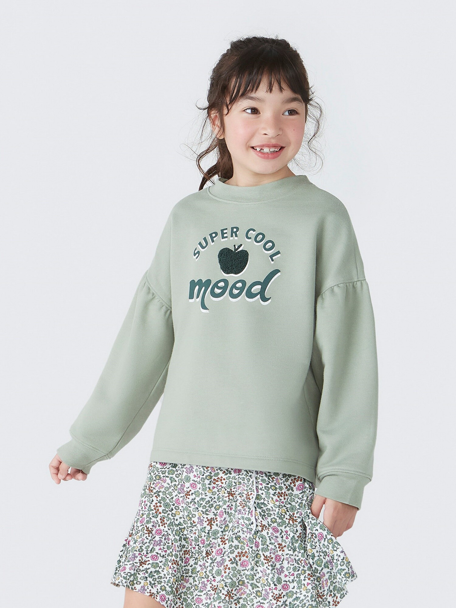 BUZO INFANTIL CON ESTAMPA - VERDE — Hering