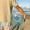 Pelota inflable 3D Shark