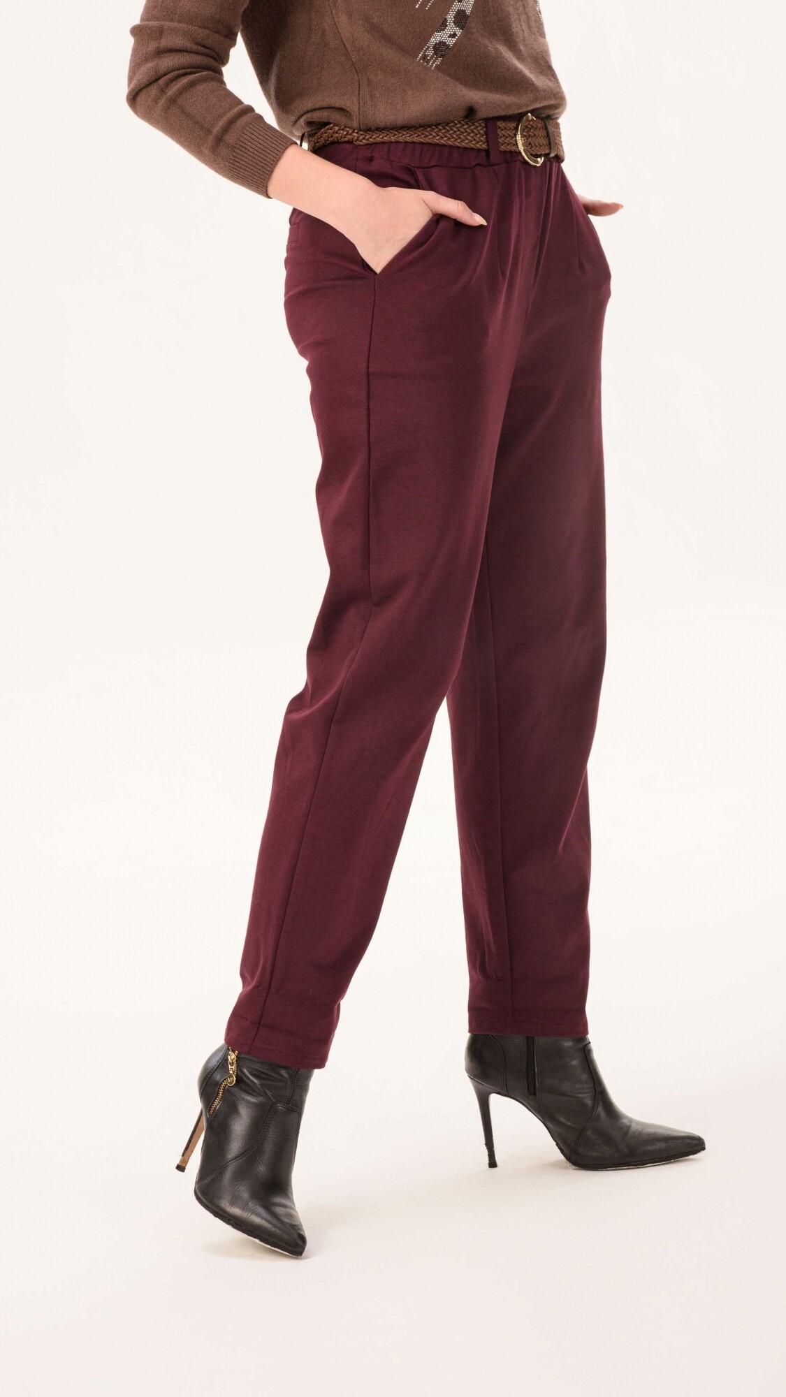 Pantalón Matilde Bordó