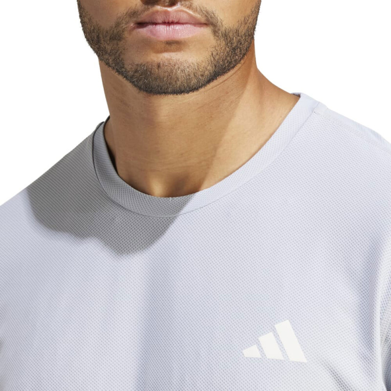 Remera de Hombre Adidas Own the Run Plateado
