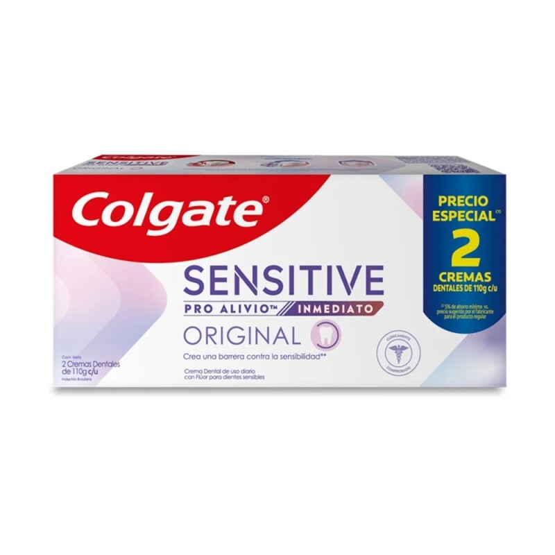 Pasta De Dientes Colgate Sensitive Pro Alivio 110 Grs. 2 Uds. Pasta De Dientes Colgate Sensitive Pro Alivio 110 Grs. 2 Uds.