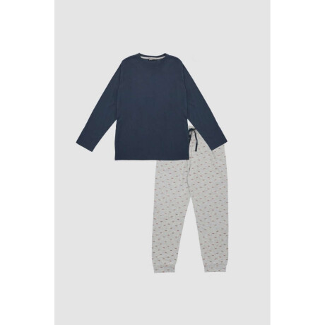 Pijama hombre blue fox Azul