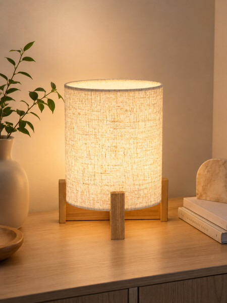 LAMPARA LINEN BEIGE