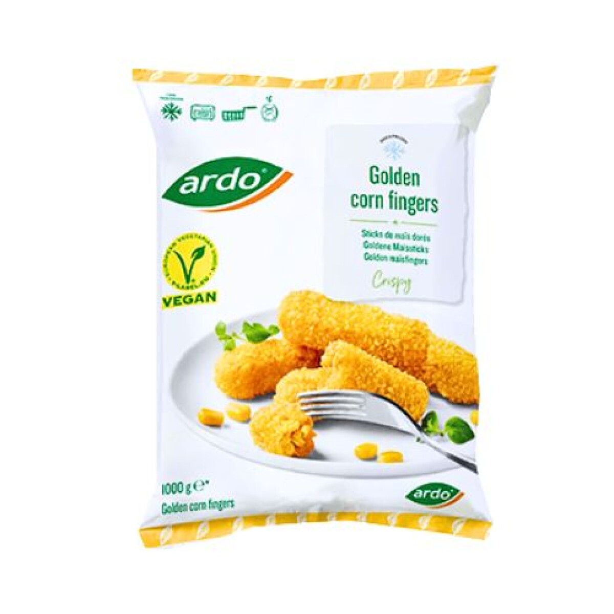 Sticks de Maiz (Golden) Ardo - 1 kg 