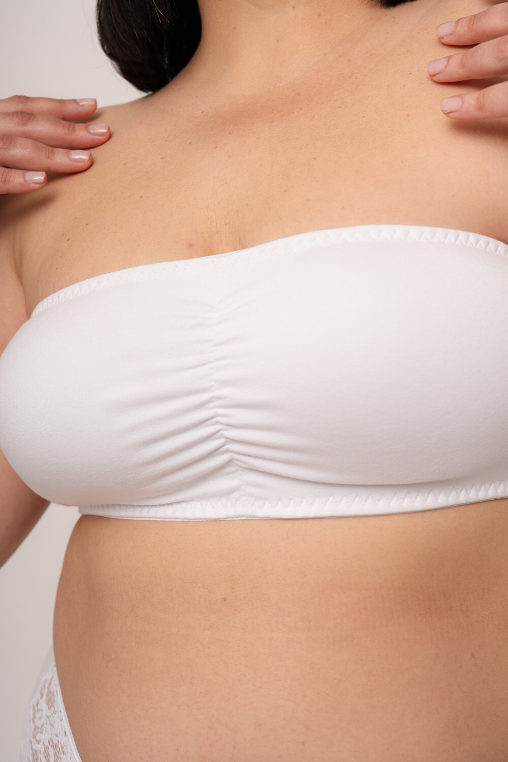 Soutien Strapless Confort Blanco