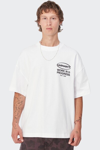 S/S BODY OF WORK T-SHIRT Blanco