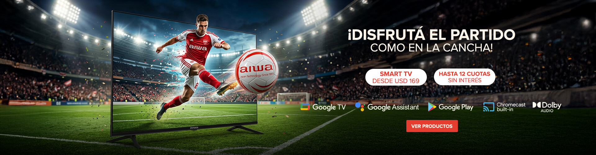 Disfrutá el Mundial como en la cancha