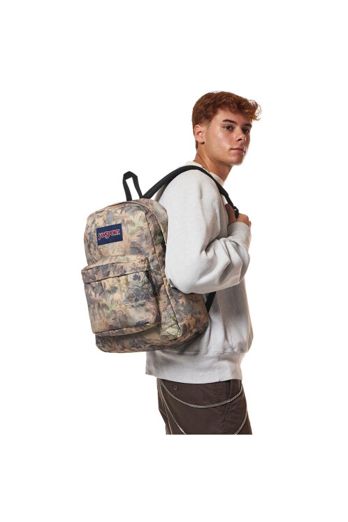 Mochila Superbreak Plus Brown/lt Brn/dk Green