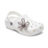 Jibbitz Black Pearl Beaded Daisy Multicolor