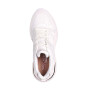 Hazel Faye - Mujer White Duraleather/Mesh Trim