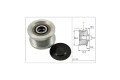 Polea Alternador Marcha Libre Toyota Hilux/Land Cruiser 04-25 Polea Alternador Marcha Libre Toyota Hilux/Land Cruiser 04-25