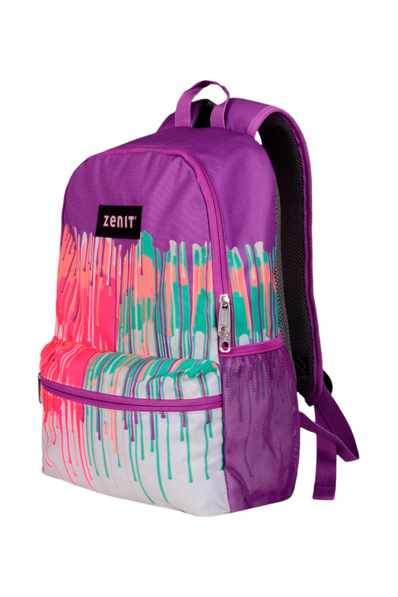 MOCHILA HIGH SCHOOL PURPLE DRIP MOCHILA HIGH SCHOOL PURPLE DRIP