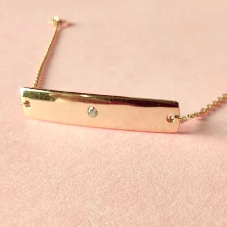 Pulsera GLAM en Plata 925 con baño oro 14k. Pulsera GLAM en Plata 925 con baño oro 14k.