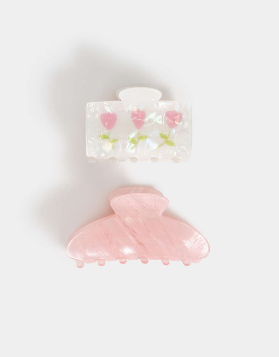 Set De Broches - Combinacion Bicolor 