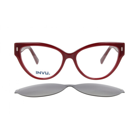 INVU Clip-On 42620B col D.Burgundy polarizado Invu Clip-on 42620b Col D.burgundy Polarizado