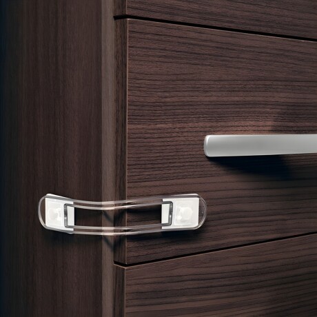 Traba multiuso flexible 18 cm TRANSPARENTE