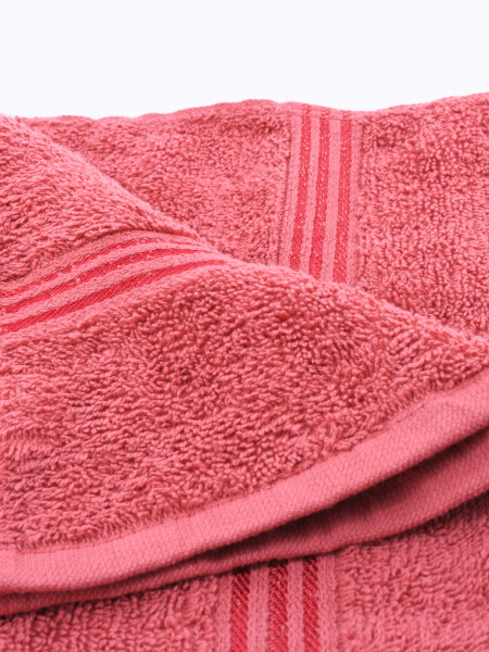 TOALLA DE BAÑO ROJO (V)