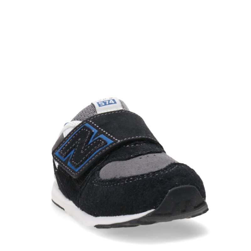 Championes de Niño New Balance New B-574 Negro - Gris - Azul