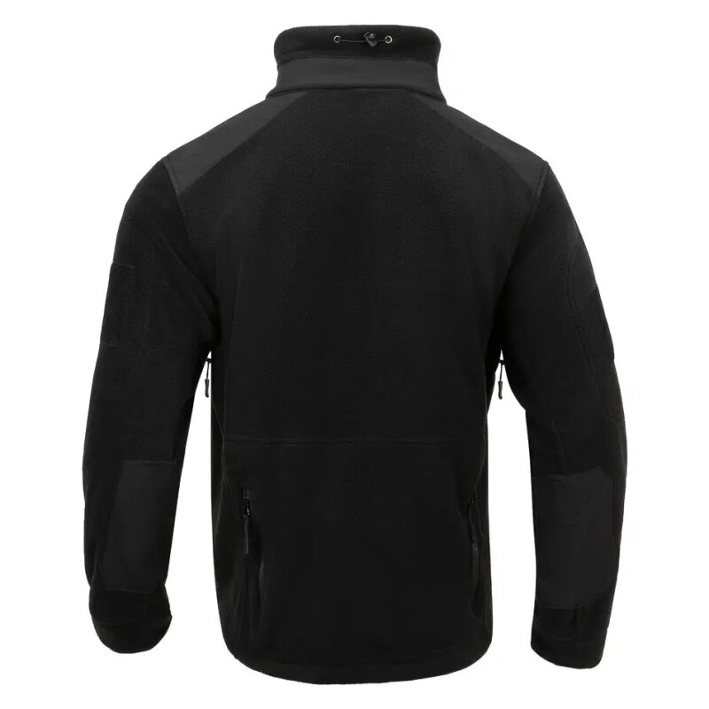 Campera Polar Táctica Negro