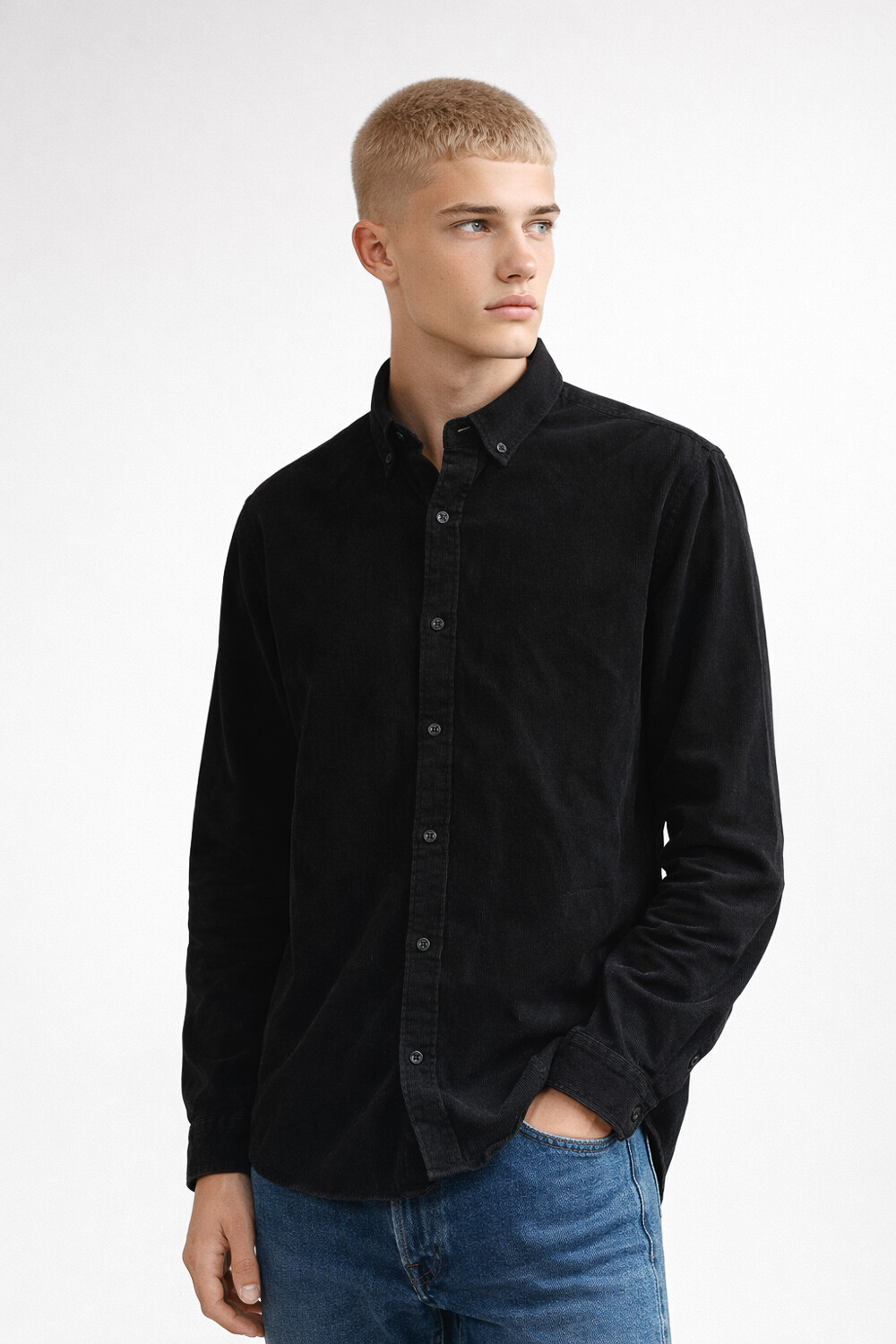 Camisa Sutra Negro