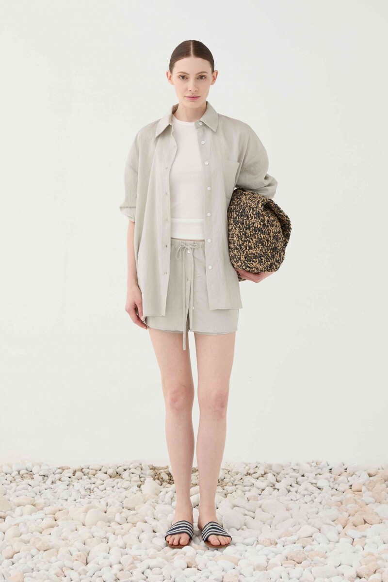 CAMISA OVERSIZE Crudo