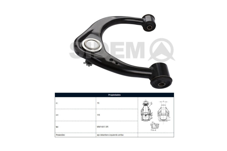 Parilla De Suspension Delantera Toyota Hilux 04-25 Izq Parilla De Suspension Delantera Toyota Hilux 04-25 Izq