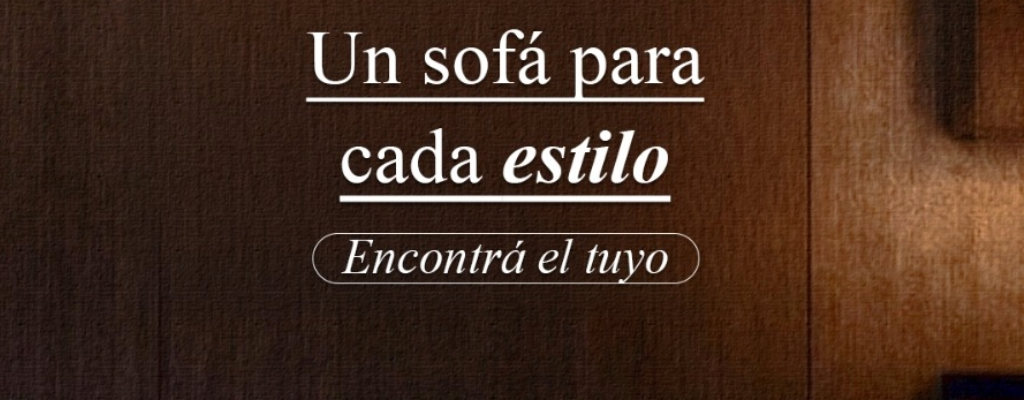 Como elegir el sofá ideal para tu sala