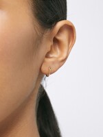 Pendientes De Aro De Plata 925 dorado