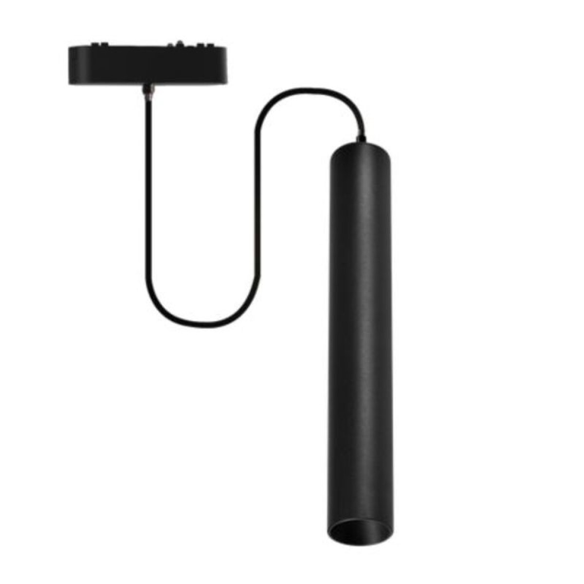 COLGANTE LED MAGNETICO CILINDRICO 15W 3000K 24º NEGRO 